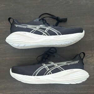 Asics Womens Gel Cumulus 27 Black Running Shoes Sneakers Size 10